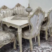 میز ناهار خوری 6نفره|میز و صندلی غذاخوری|اسلام‌شهر, شهرک مهدیه|دیوار