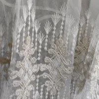 پرده پذیرایی با والان شایندار نقره ای