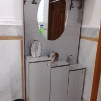 جاکفشی سه تیکه و آینه دار