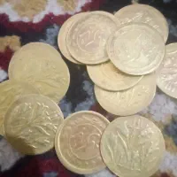 تعدادی سکه شاباش قدیمی