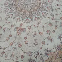 سه تخته فرش 6 متری زمینه کرم