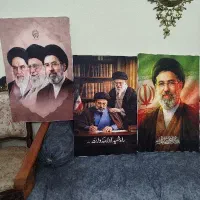 تابلو مخمل رهبری رهبر دکوری