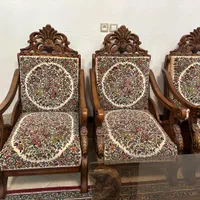 مبلمان قالی- با چوب گردو