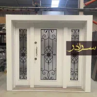 درب ضدسرقت نرده استیل،شیشه ای، سکوریت کدF141