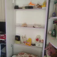 تخت خواب تاشوی عمودی ام دی آف یک نفره ۹۰در ۲متر|تخت و سرویس خواب|کرج, باغستان|دیوار