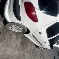 ۲۰۶تیپ مدل ۸۹دوTu3 معاوضه با پرایدسفیدازمدل۸۶به با