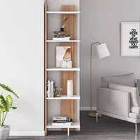 کتابخانه مدرن ایستاده|کتابخانه، شلف، قفسه‌های دیواری|تهران, ستارخان|دیوار