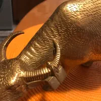 مجسمه برنزی بودا کتاب بدست گاوسوار|مجسمه، تندیس، ماکت|تهران, مجیدیه|دیوار