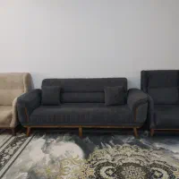 مبلمان۸ نفره راحتی از جنس چوب روس اصل و تمیز و نو
