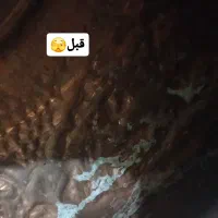 نانو و سیاه قلم ظرف مس|صنایع دستی و سایر لوازم تزئینی|رفسنجان, |دیوار