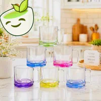 لیوان ته رنگی