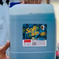 محصولات سافتلن پودردستی وماشینی.شامپو گلرنگ‌ و اوه