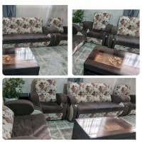 مبل راحتی ومیزجلو مبلی