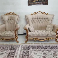 مبل ۷ نفره،دست دوم،مناسب برای خانه و باغ و ویلا