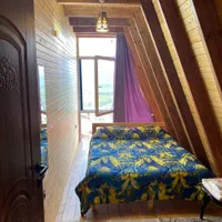 کلبه سوئیسی دوخوابه استخردار چهارفصل|اجارهٔ کوتاهمدت ویلا و باغ|شیرگاه, |دیوار