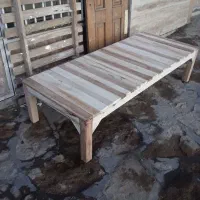 تخت خواب چوبی|تخت و سرویس خواب|طرقبه, |دیوار