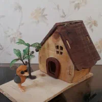 کلبه ی چوبی کوچولو دست ساز|اسباب‌‌بازی|برخوار, |دیوار