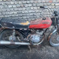 هندا ۱۲۵ مزایده ۸۴ موتور روشن بدون صدا