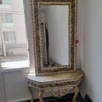 اینه کنسول سالم|بوفه، ویترین، کنسول|کرمانشاه, |دیوار