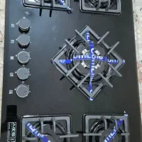 گاز رومیزی صفحه شیشه ای