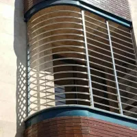 نرده و حفاظ استیل بانکی لوکس با جوش ارگون|مصالح و تجهیزات ساختمان|تهران, شهرک چیتگر|دیوار