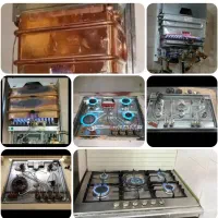 تعمیر آبگرمکن اجاق گاز بخاری پکیج گاز صفحه ای