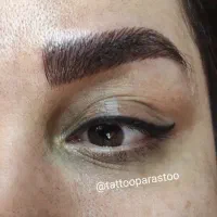 تاتو و فیبروز  خط چشم و خط لب  حتی در منزل شما