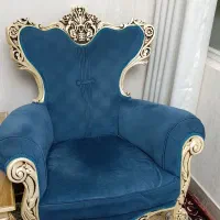 مبلمان ۹ نفره به همراه یک میز عسلی بزرگ و دو کوچک|مبلمان خانگی و میز عسلی|قدس, شهر‌قدس|دیوار