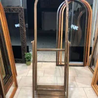 قاب آیینه قدی چوبی بصورت عمده وتک