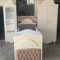 سرویس خواب نوزاد گلایل|تخت و سرویس خواب|چهاردانگه (تهران), |دیوار