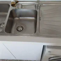 صفحه کابینت پی وی سی کاملا ضد آب همراه با سینک|مصالح و تجهیزات ساختمان|جوانرود, |دیوار