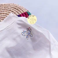 بلوز سفید یقه اسکی دخترانه|کفش و لباس بچه|مشهد, شهید هاشمی نژاد|دیوار