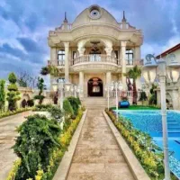 کاخ ویلا نما سنگی %۴۰۰ متری%پایان کار%