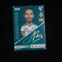 کارت کیمدی امضا سرخیو راموس