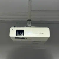 ویدیو پروژکتور Epson با کابل و پایه سقفی|تلویزیون و پروژکتور|تهران, مجیدیه|دیوار