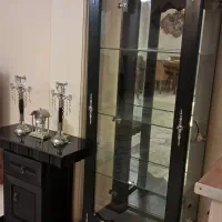بوفه و کنسول کوچک بدون آینه به همراه دوتا شمعدان