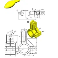 طراحی صنعتی/طراحی سه بعدی قطعه/نقشه کشی|خدمات پیشه و مهارت|تهران, سلسبیل شمالی|دیوار