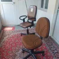 صندلی دسته دار قهوای|صندلی و نیمکت|رشت, دیانتی|دیوار