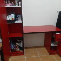 میز و کمد|کتابخانه، شلف، قفسههای دیواری|شهرکرد, |دیوار