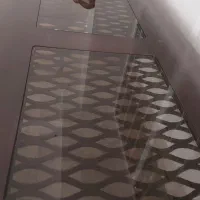 میز غذاخوری ۸ نفره چوبی به همراه ۸ صندلی|میز و صندلی غذاخوری|آمل, |دیوار