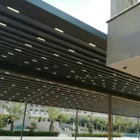 نصب انواع سقف متحرک پارچه‌ای و آلومینیومی|خدمات پیشه و مهارت|کرج, منطقه ویژه اقتصادی پیام|دیوار