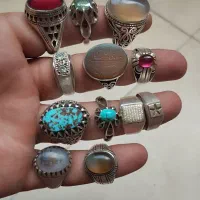 انگشتر نقره خورشید
