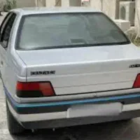 پژو ۴۰۵ تک سوز نقره ای تو کرم