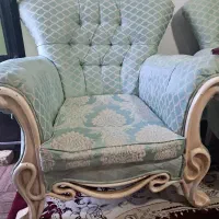 مبل سلطنتی ۷ نفره به همراه میز ناهارخوری