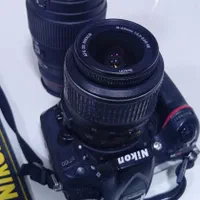 دوربین نیکون d7100 با دو لنز
