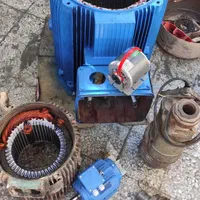 سیم پیچی بالابر کمپرسور باد پمپ آب جک درب برقی