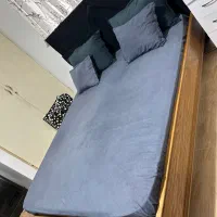 تخت و خوش‌خواب سالم دو نفره|تخت و سرویس خواب|نور, |دیوار