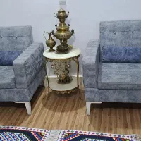 سماور و میز برنجی