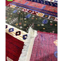 قالیچه ماشینی طرح گبه اذر دکور|فرش|اردستان, |دیوار