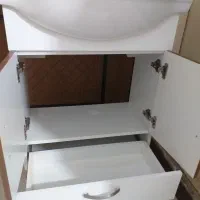 روشویی کابینتی و آینه باکس pvc|لوازم سرویس بهداشتی|تهران, هلال احمر|دیوار